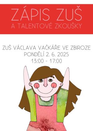 Zápis a talentové zkoušky